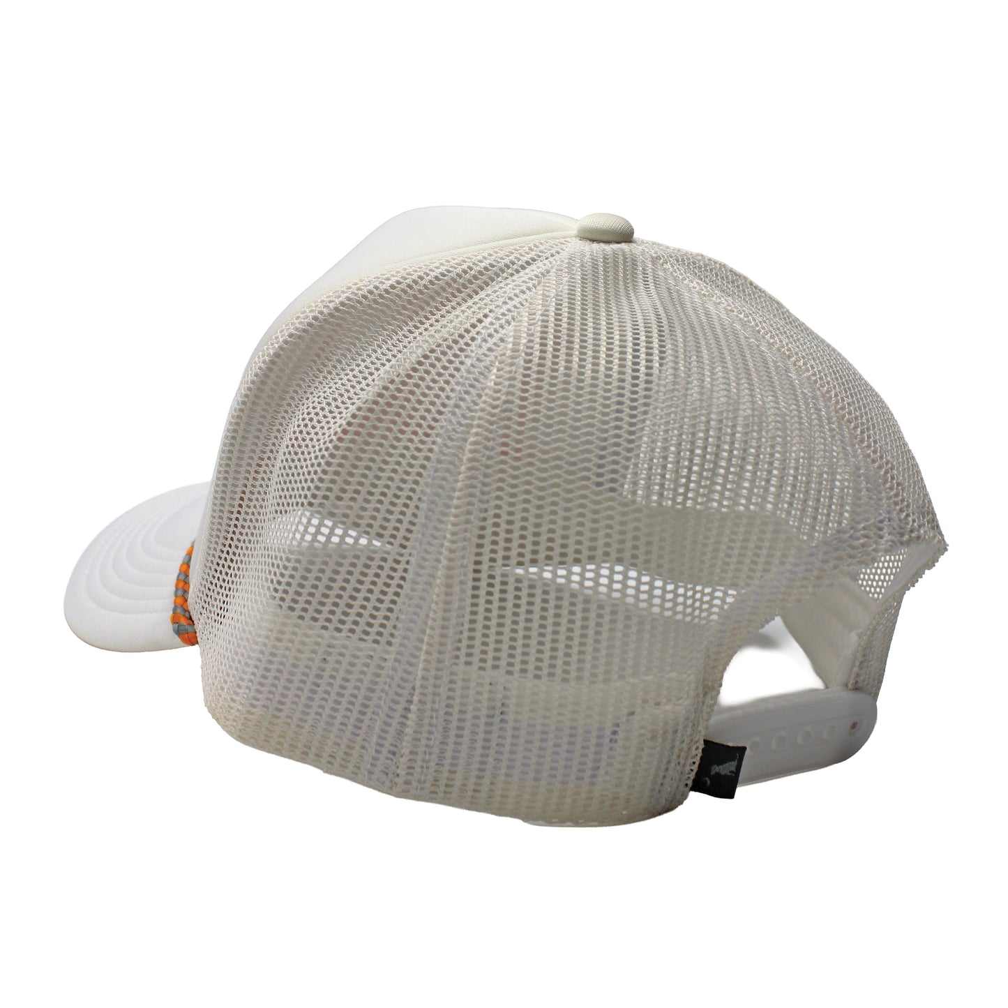 Local Girl Collegiate Foam Trucker Hat - White/Big Orange