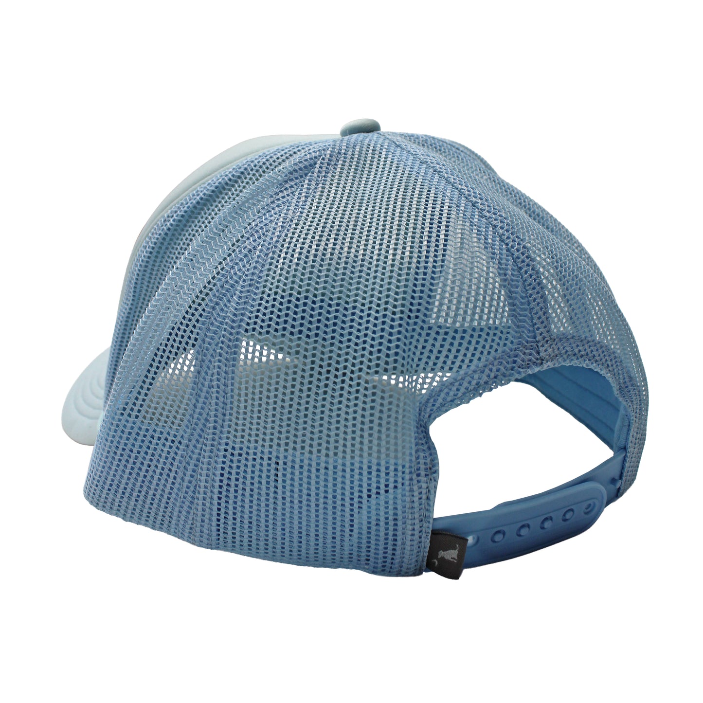 Local Girl Moon Foam Trucker Hat - Baby Blue