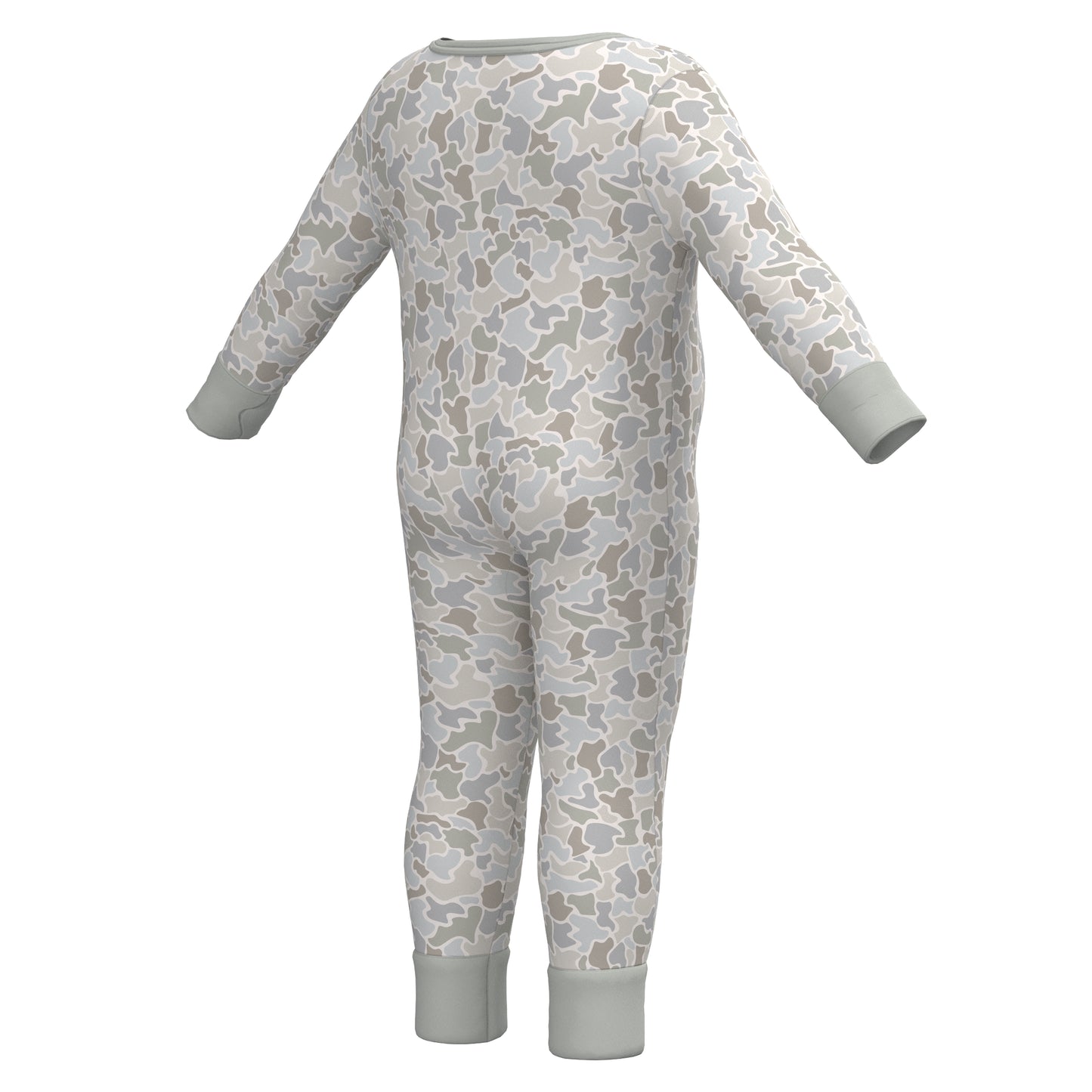 Baby Bodysuit - Forest Camo Saltwater