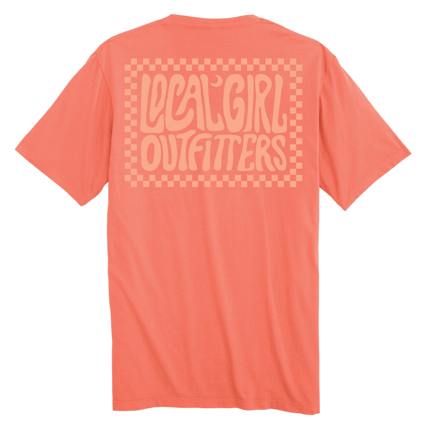 LG Checkered Charm SS Tee