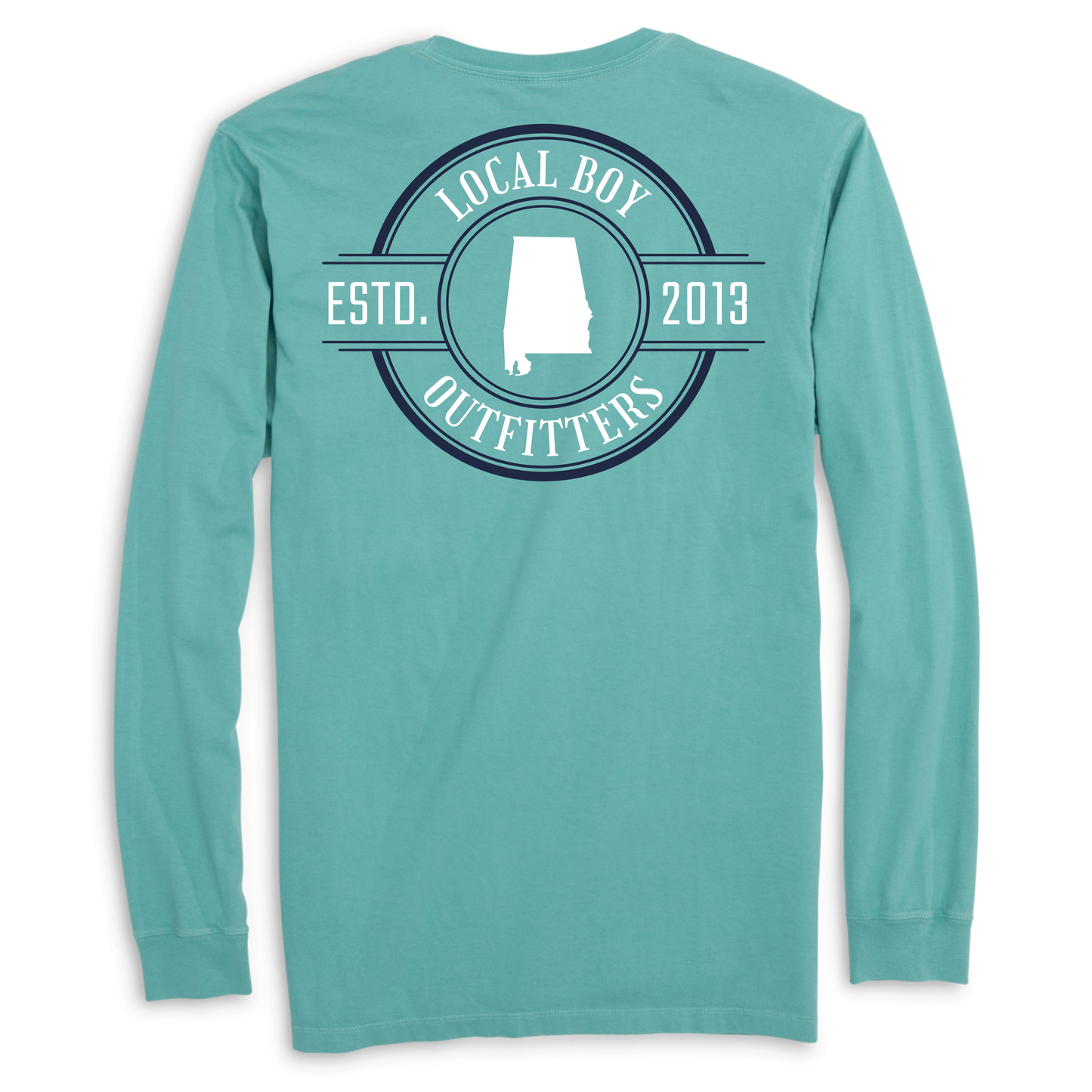 L/S Homebound State Shirt - Seafoam