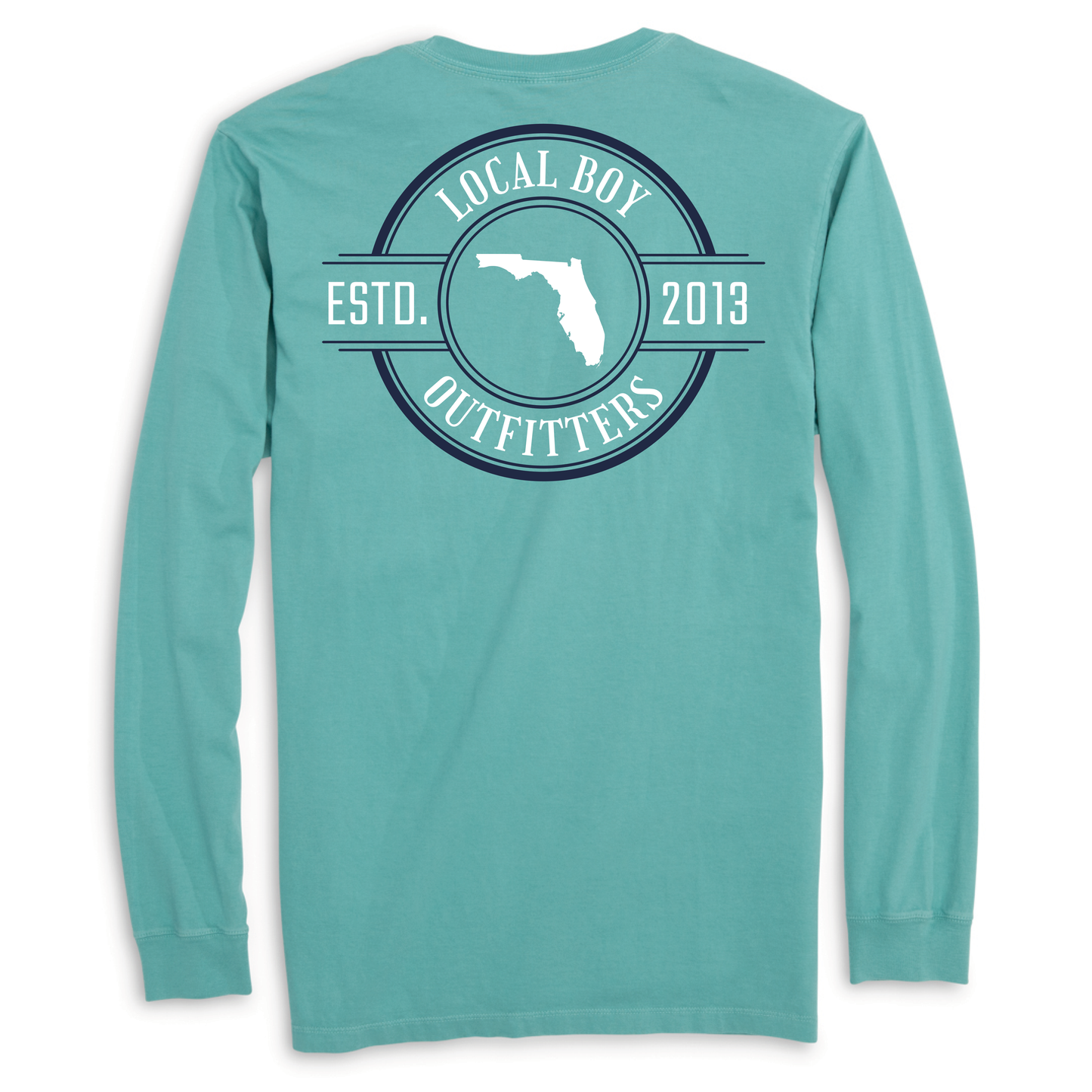 L/S Homebound State Shirt - Seafoam