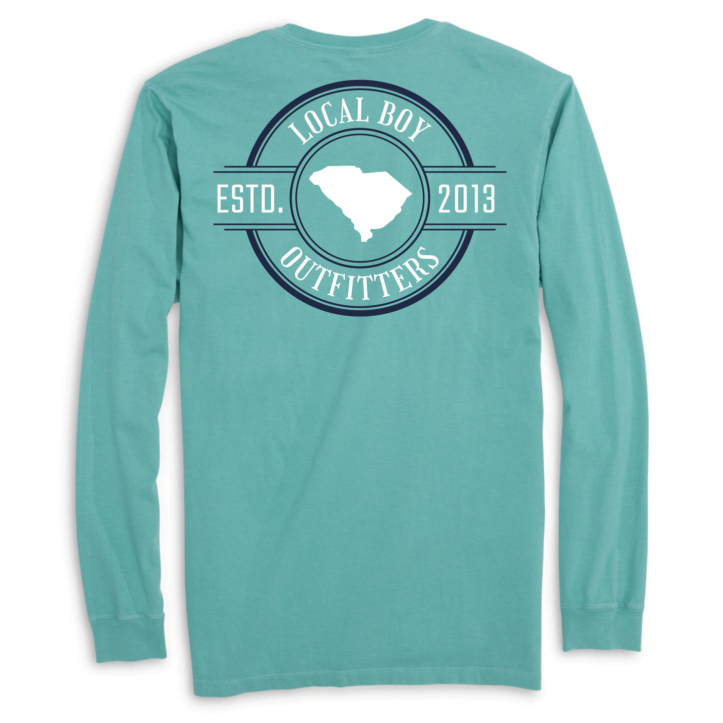 L/S Homebound State Shirt - Seafoam