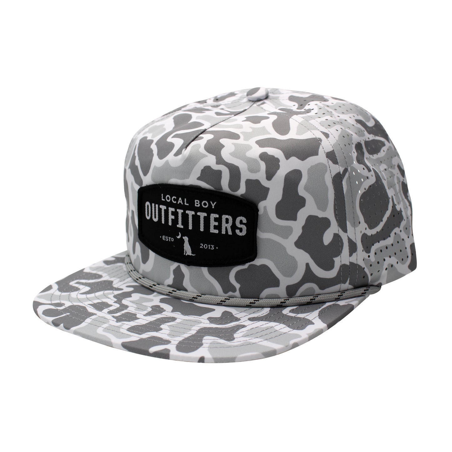 Perforated Flat Brim Hat