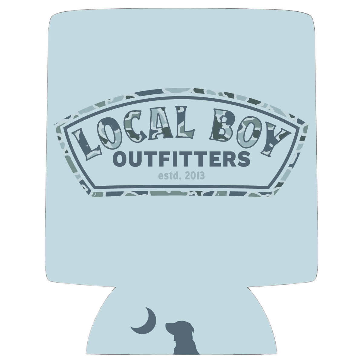 Localflage Lagoon Label Koozie