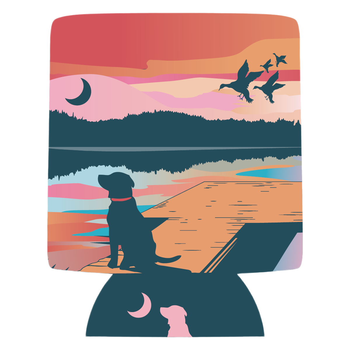 LG Lab on Dock Koozie