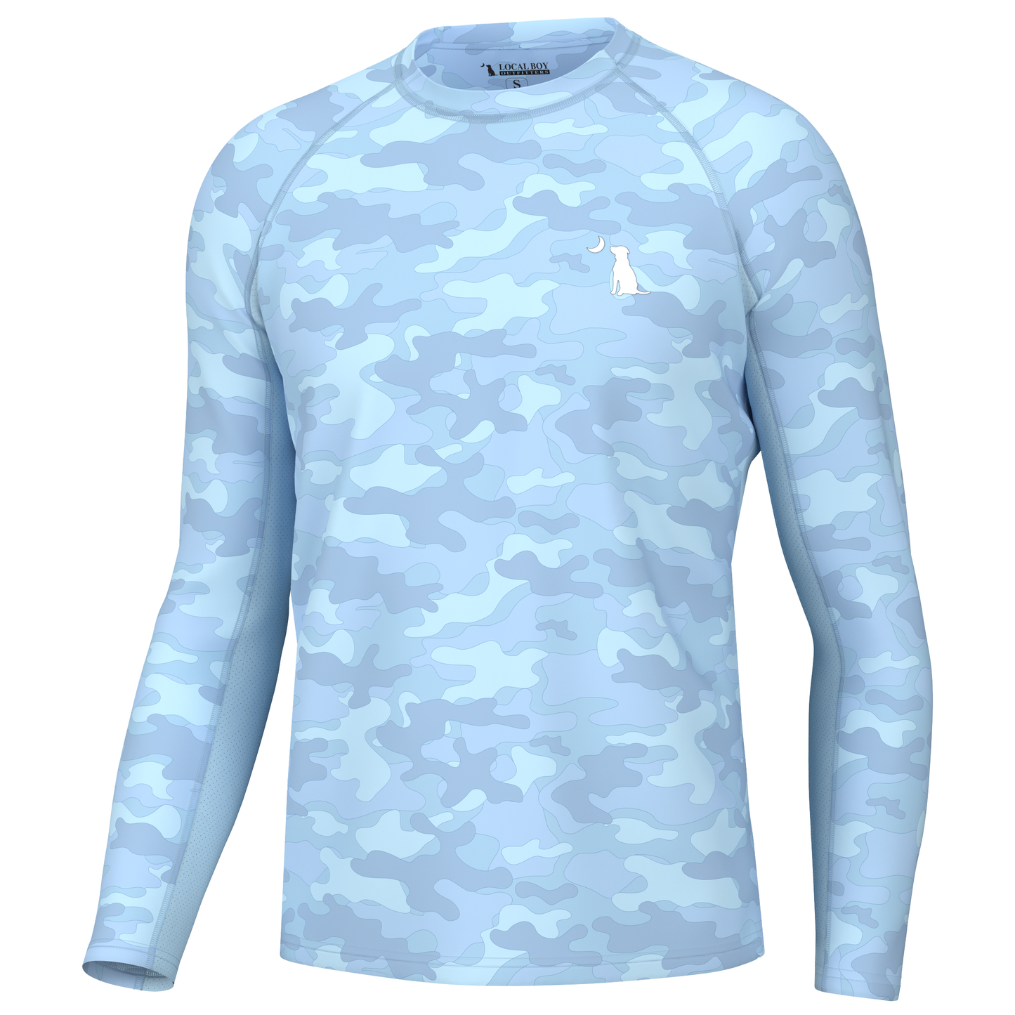 Mesh Performance - Light Blue Camo