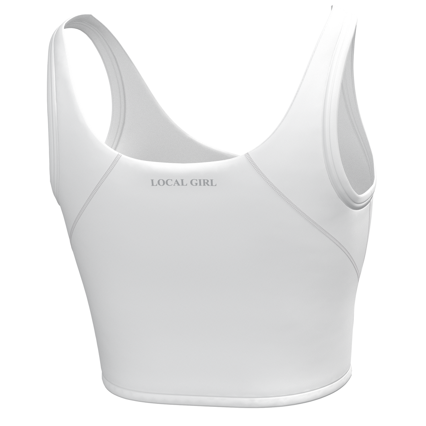 Local Girl Tank Top - White