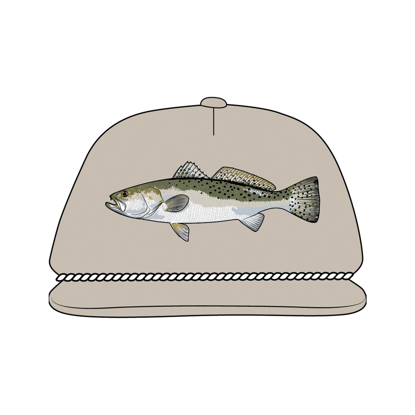 Youth Sea Trout Low Profile Rope Hat