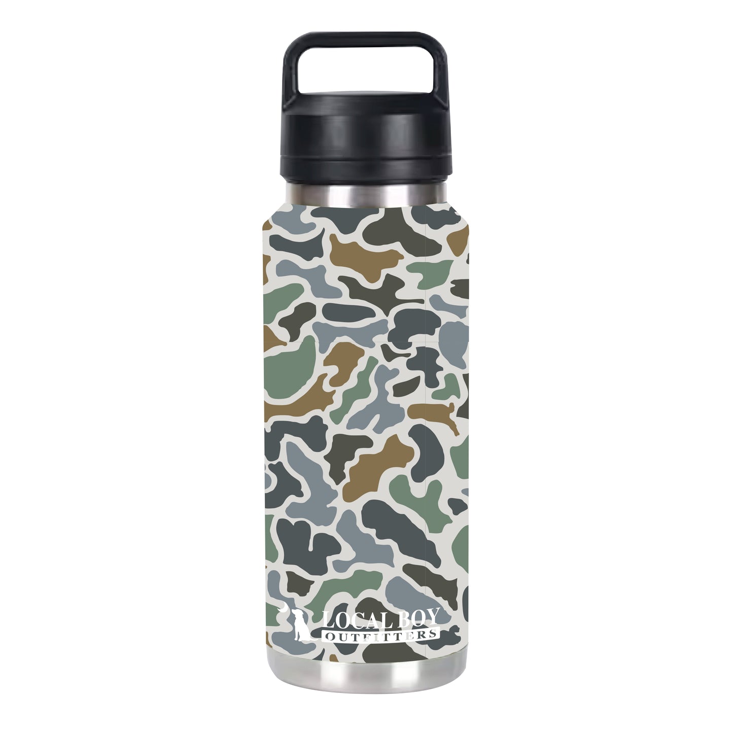 26oz Water Bottle - Localflage Bluff