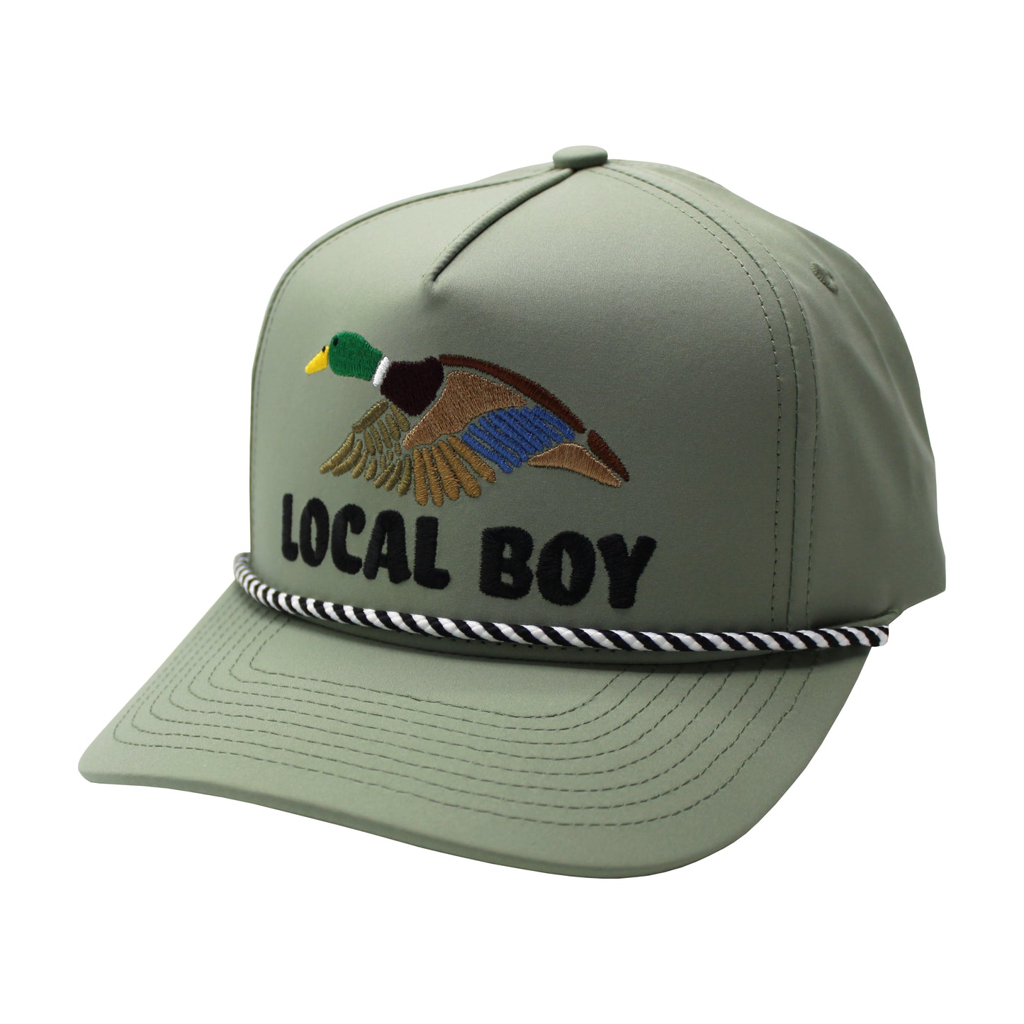 Wild Duck High Crown Rope Hat