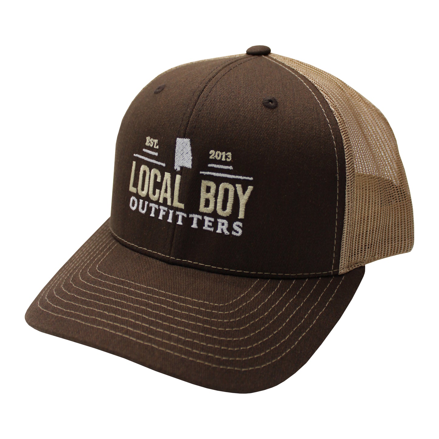 Borderline State Hats - Brown/Khaki