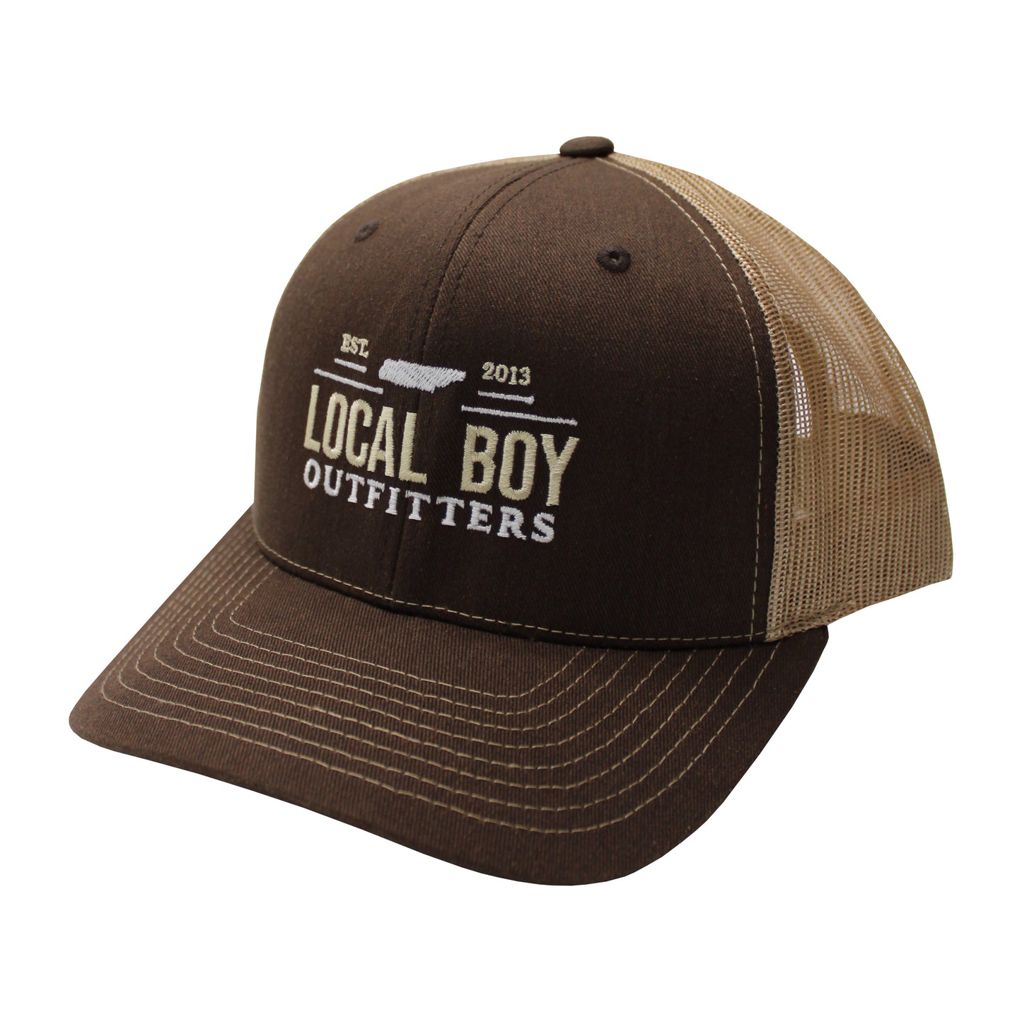 Borderline State Hats - Brown/Khaki