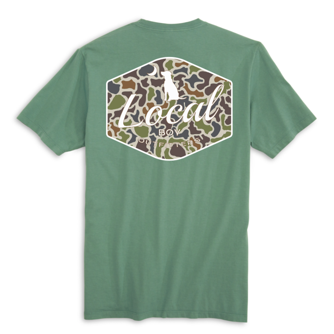 Localflage Badge T-Shirt - Light Green