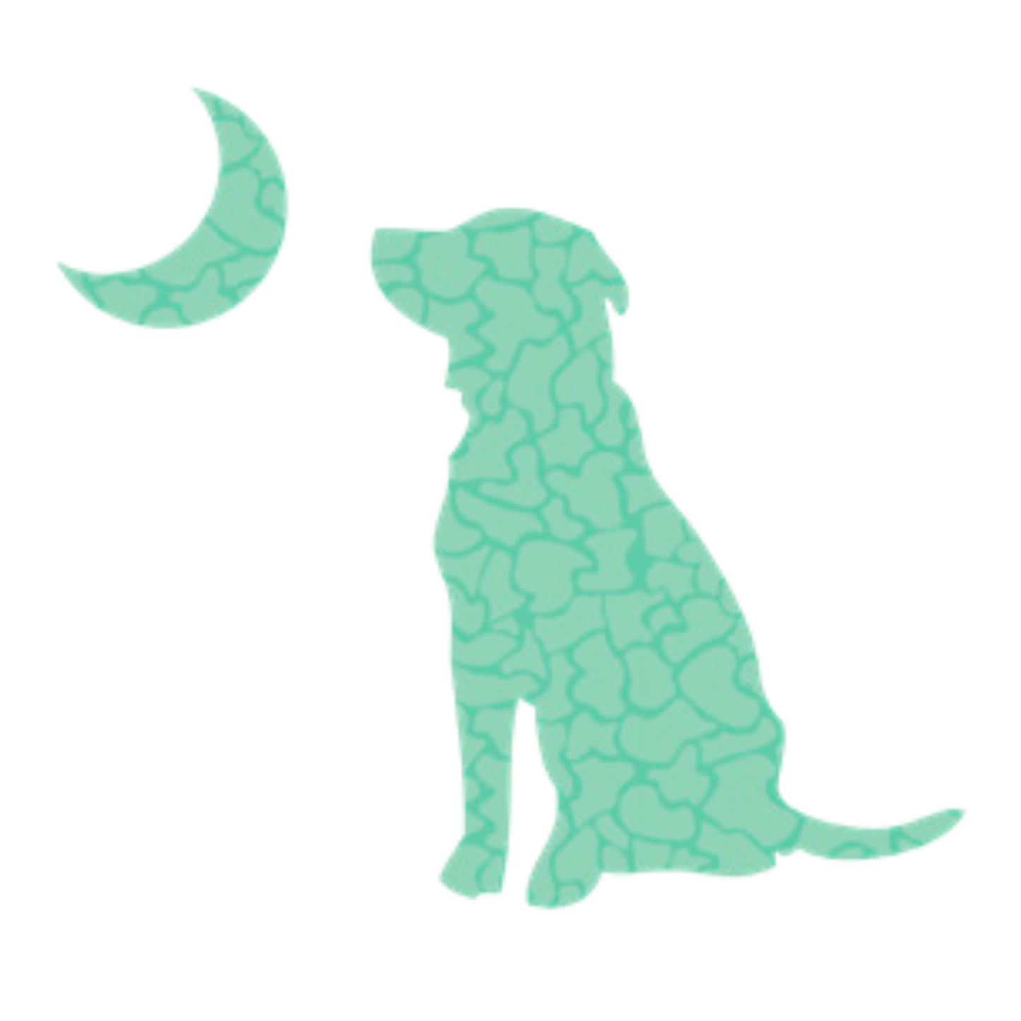 Local Boy Dog & Moon Decal - Stoned