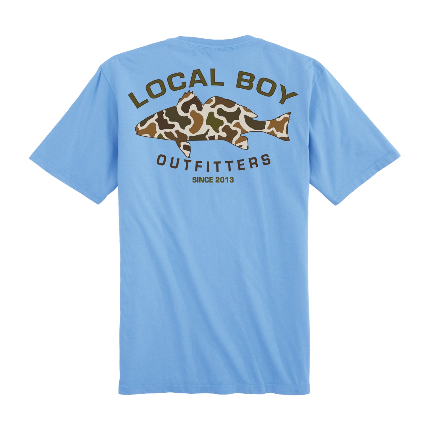 Youth Vintage Redfish T-Shirt - Washed Denim