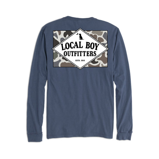 Youth Founder's Flag L/S T-Shirt