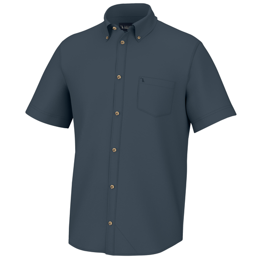 Low Country Button Down - Dark Blue
