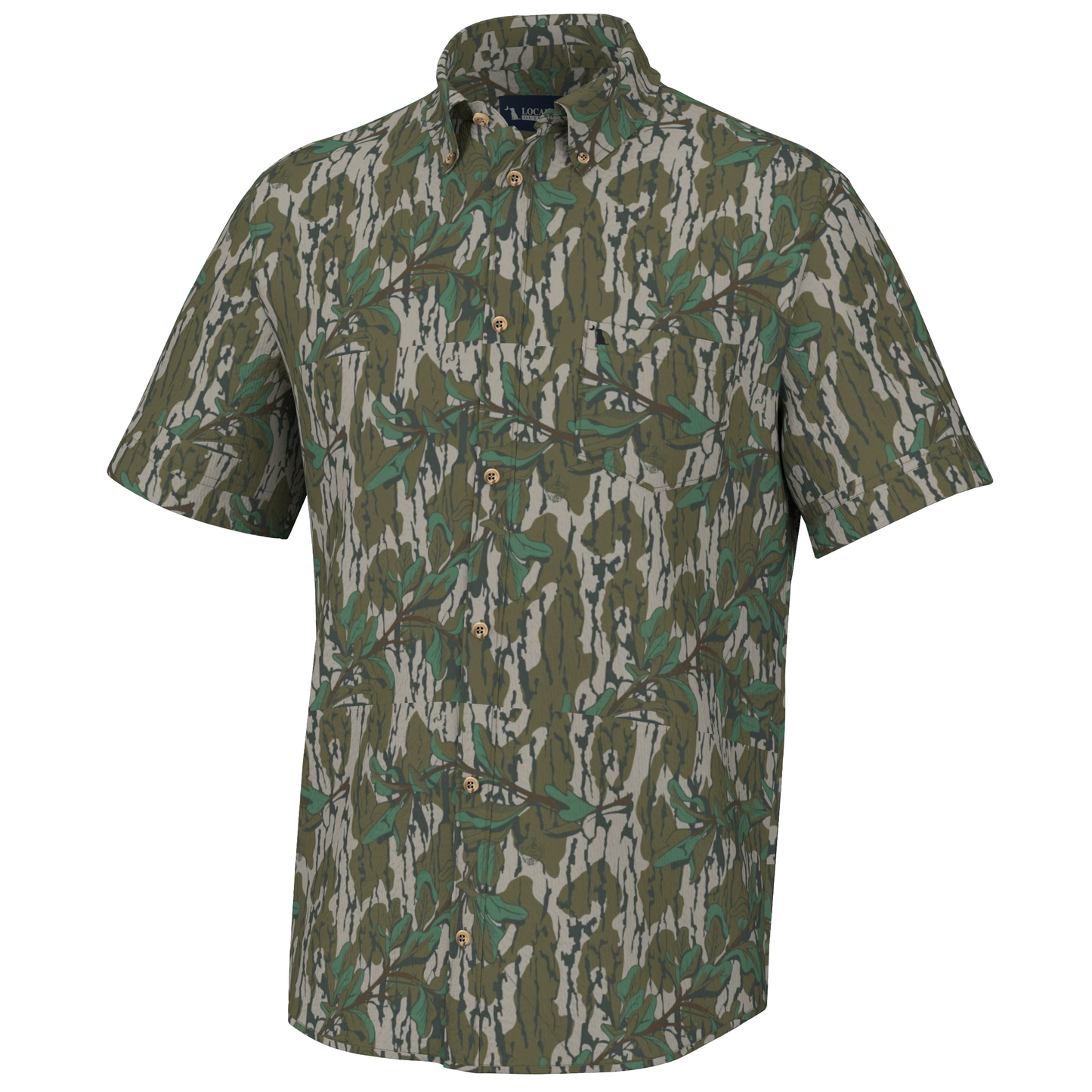 Low Country Button Down - Mossy Oak® Greenleaf