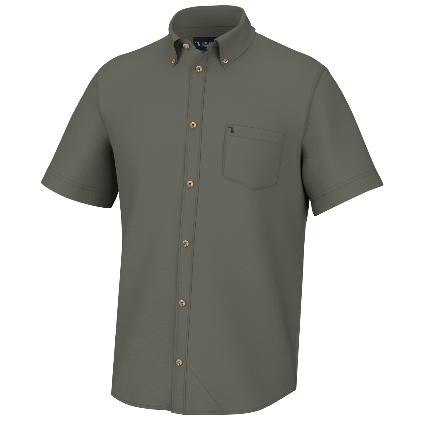 Low Country Button Down - Olive