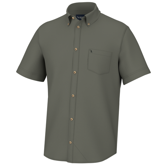 Low Country Button Down - Olive