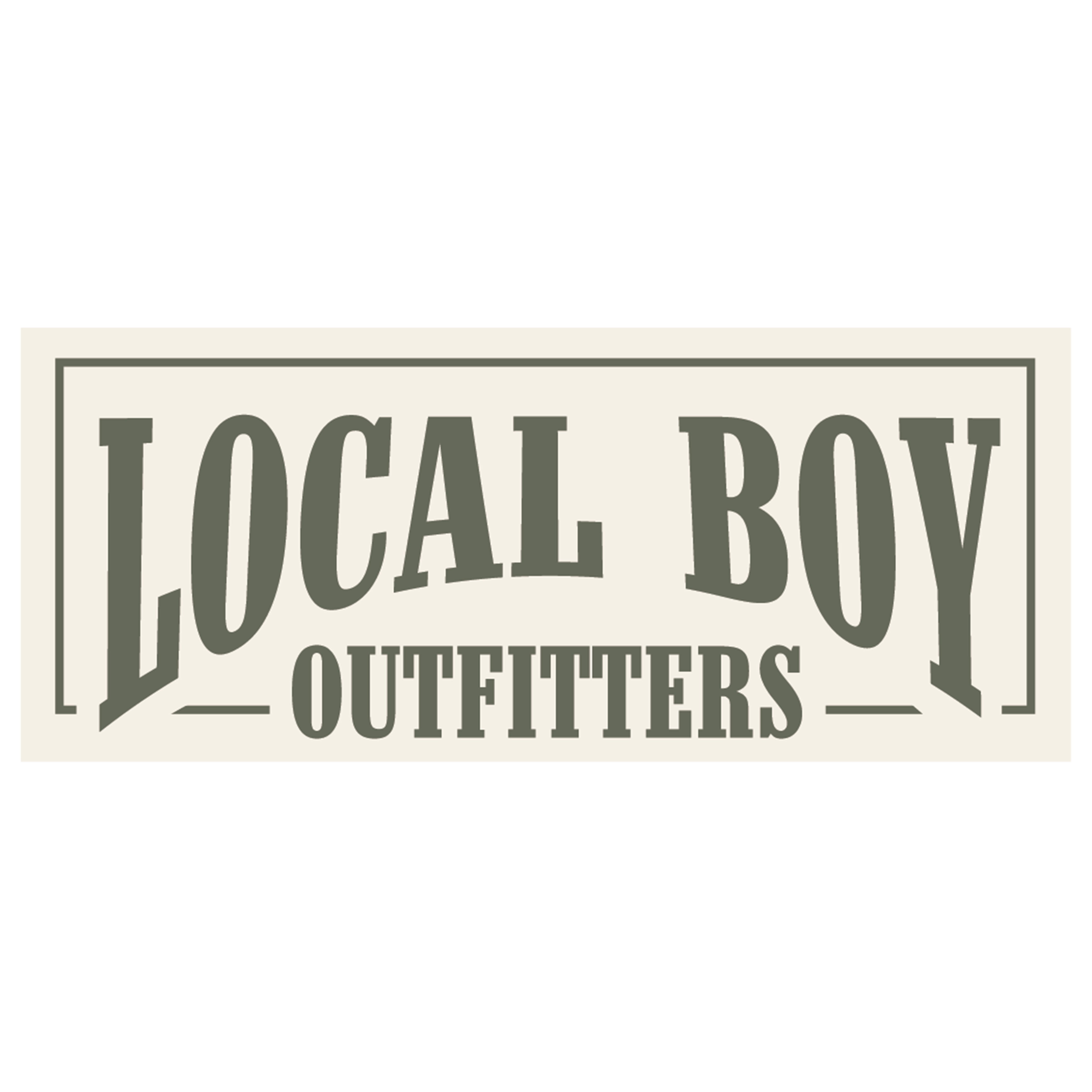 Billboard Decal – Local Boy Outfitters