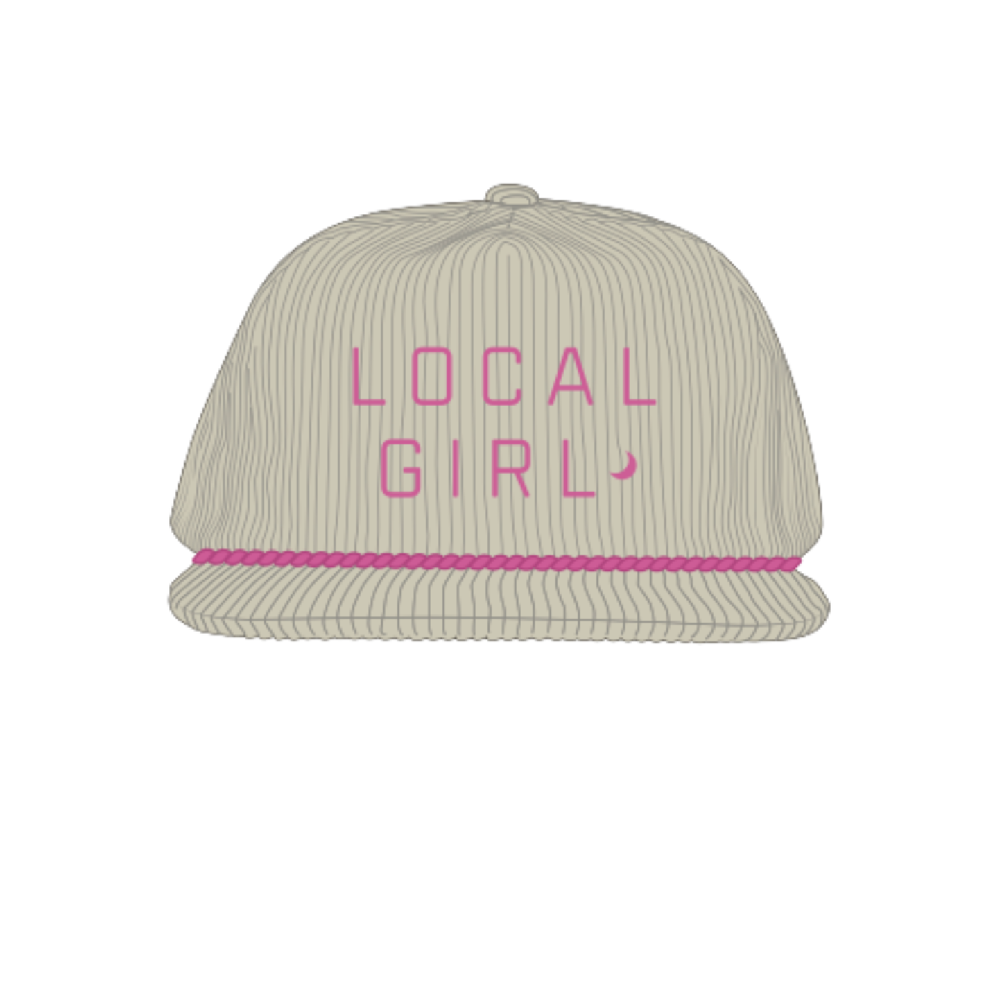 LG Crescent Corduroy Hat