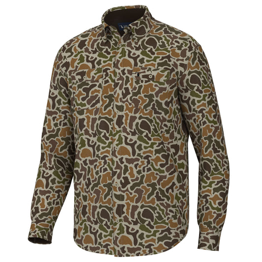 Camo Button-Up