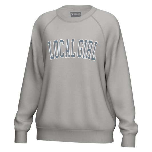 Local Girl Cotton Crewneck - Light Sand