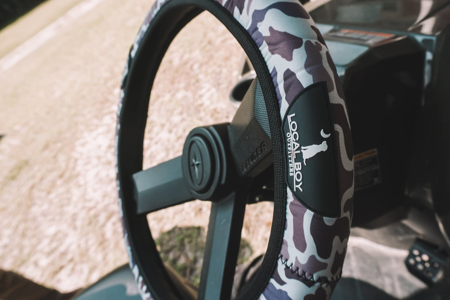 Steering Wheel Cover - Mossy Oak Bottomland