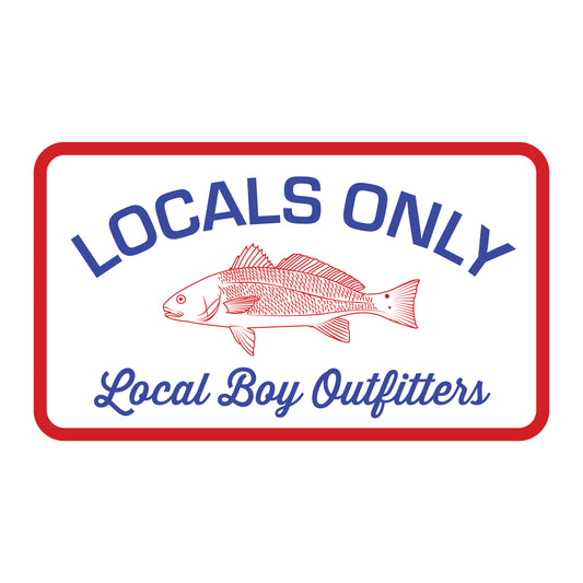 Fisherman Patch Decal