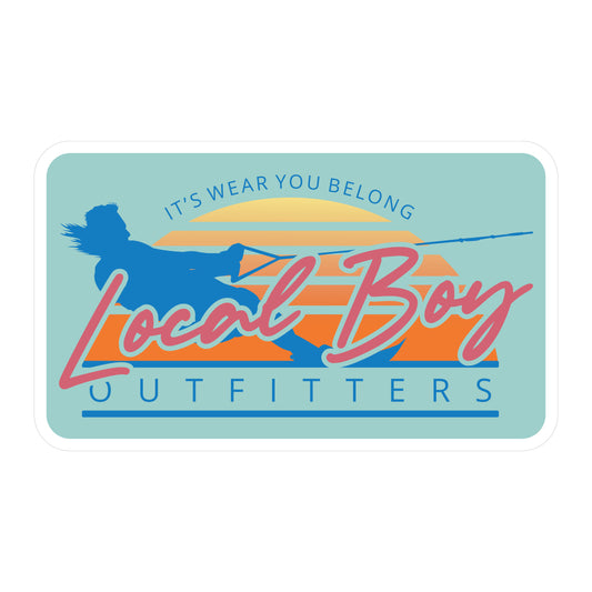 Mullet Man Decal