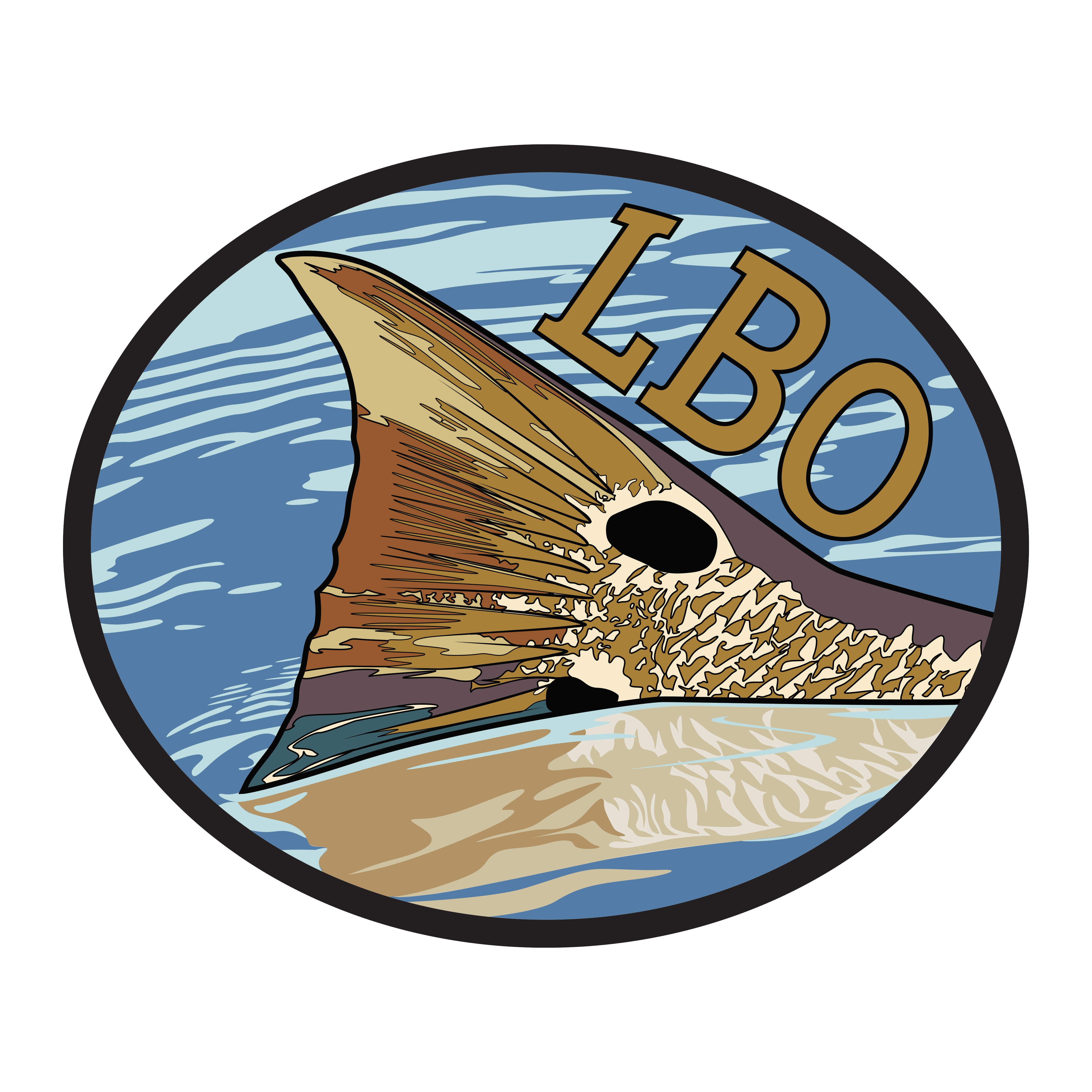 Redfish Waters Decal – Local Boy Outfitters
