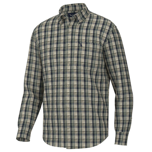 Grange Dress Shirt - Olive/Green/Navy