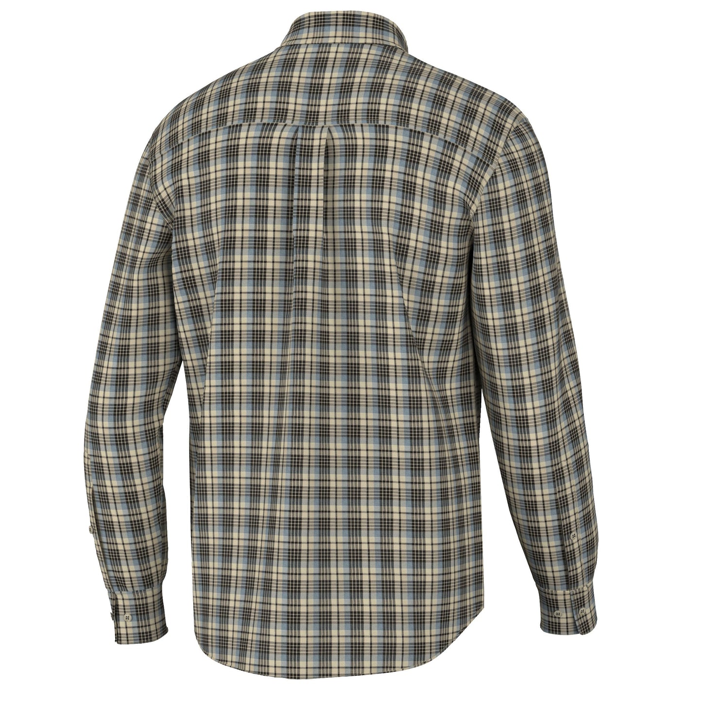 Grange Dress Shirt - Slate/Beige/Mocha