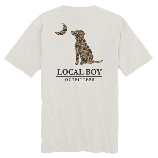Duck Camo Dog & Moon SS Tee