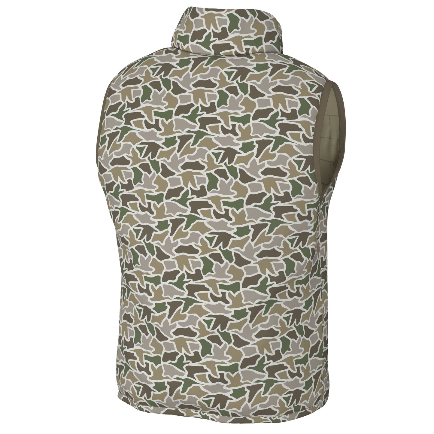 Duck Down Reversible Vest - Localflage Vintage