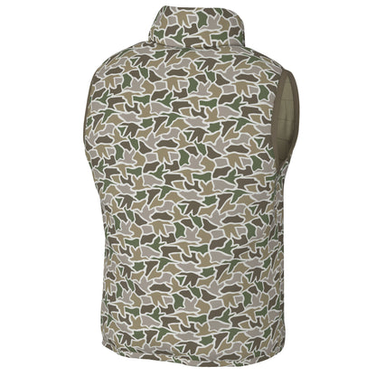 Duck Down Reversible Vest - Localflage Vintage