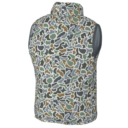 Duck Down Reversible Vest - Duck Camo