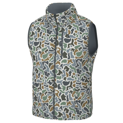 Duck Down Reversible Vest - Localflage Bluff