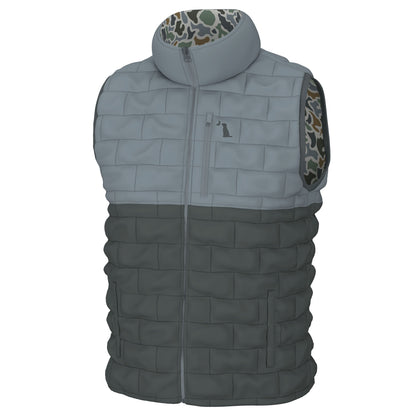 Duck Down Reversible Vest - Localflage Vintage