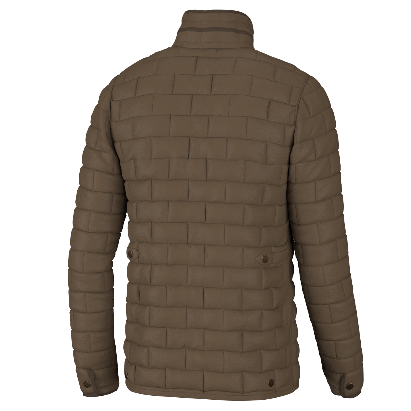 Brick Quilted Jacket - Navy