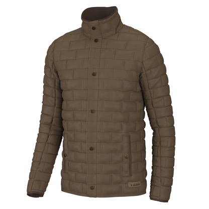Brick Quilted Jacket - Navy