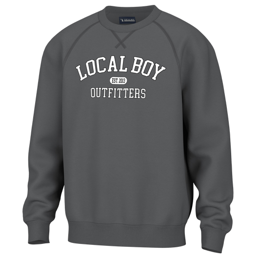 Cotton Crewneck - Charcoal