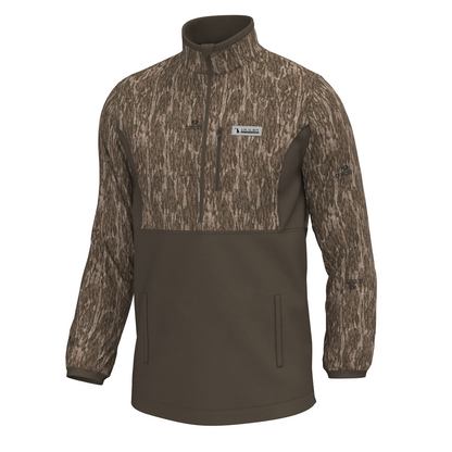 Fielder Quarter-Zip Pullover - Mossy Oak® Bottomland