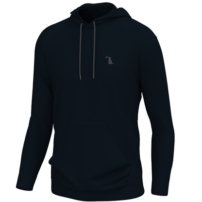 Velvet Fleece Hemlock Hoodie - Black