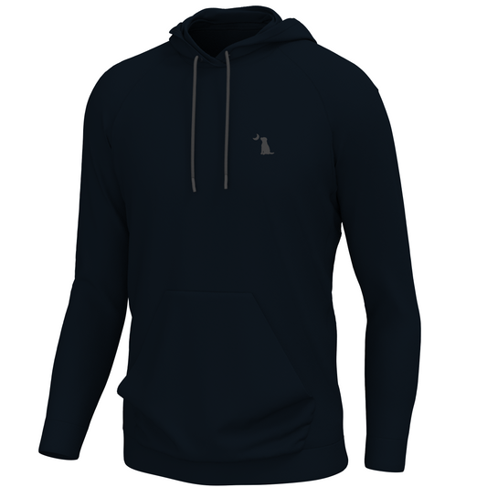 Velvet Fleece Hemlock Hoodie - Black