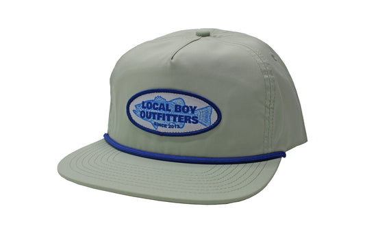 Gone Fishin' Patch Low Profile Rope Hat