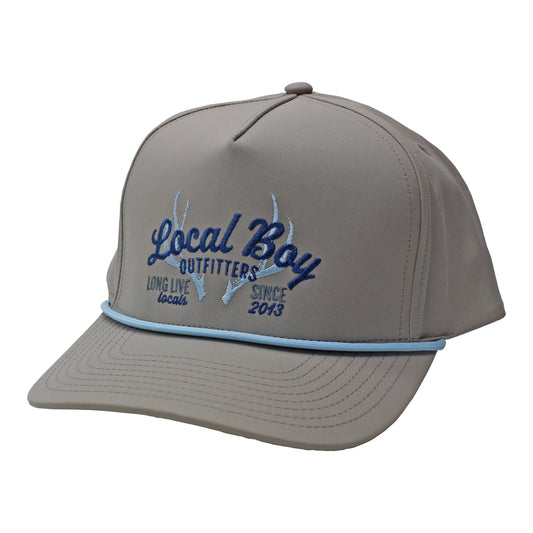 Antler Arch High Crown Rope Hat