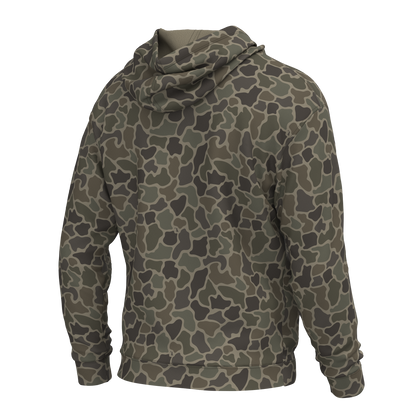 Youth Hilltop Hoodie - Brush Camo